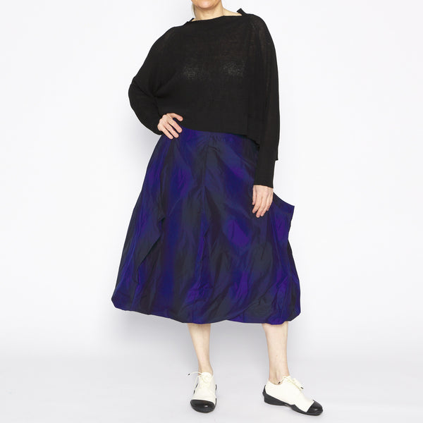 Memory Black Navy Skirt