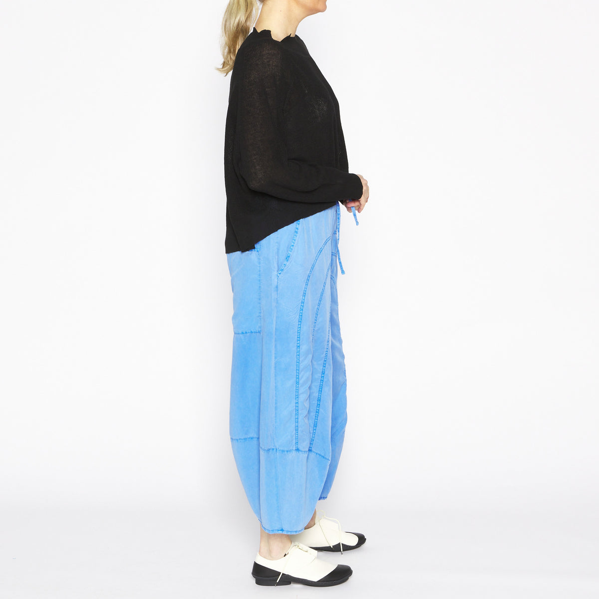 Black Knit Pullover