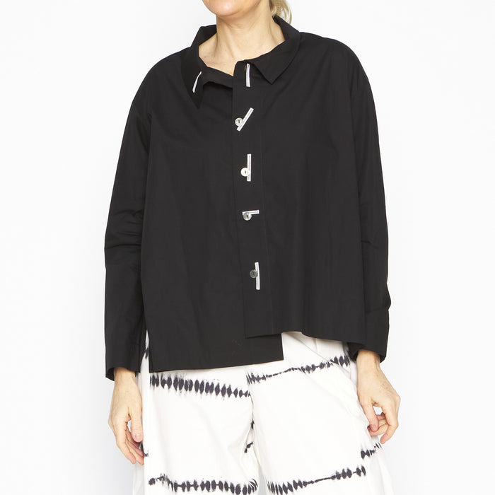 MU251430 Lune Shirt Black White