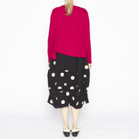 MU251641- Isadora Skirt Black and Natural