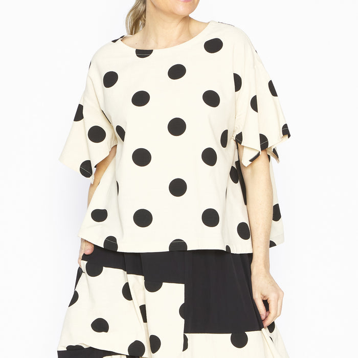 MU251642- Josette Shirt Natural & Black
