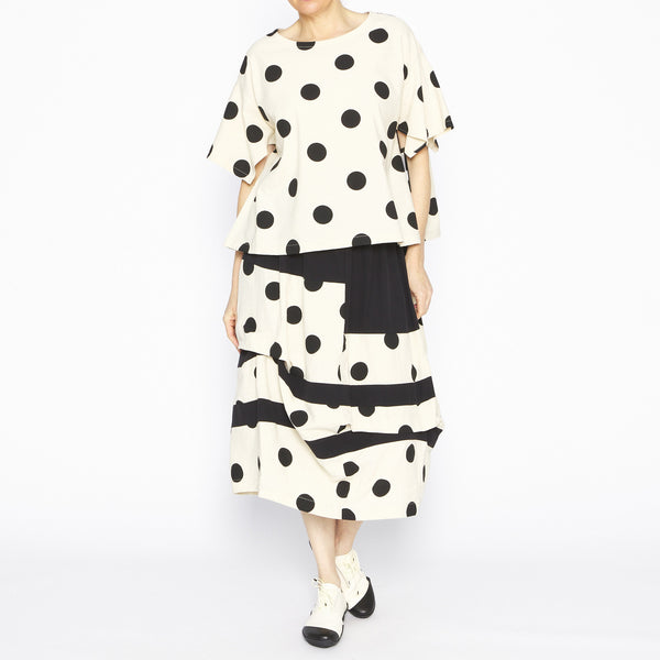 MU251641- Isadora Skirt Natural and Black