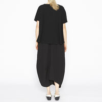 MU251028 Aveline Swing Tee Black Beige