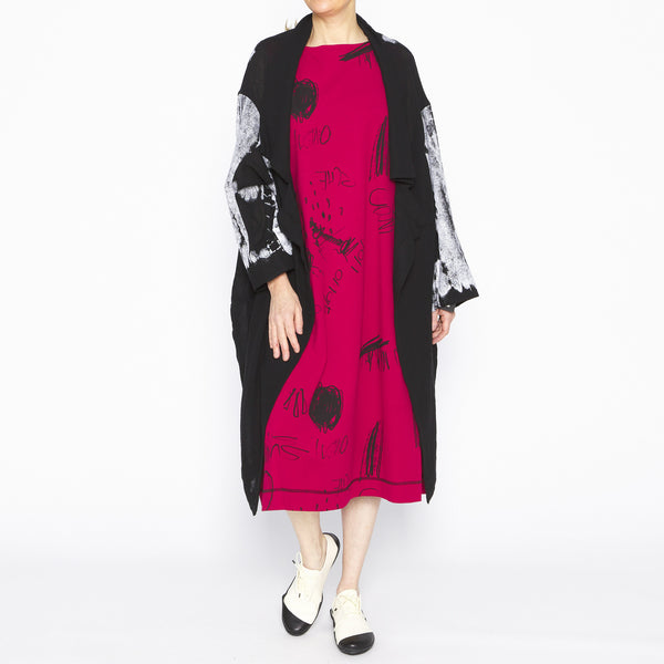 MU251455 Dova Duster Black White