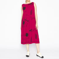MU251043- Marlowe Dress Red Black