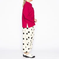 MU251430 Lune Shirt Red Black