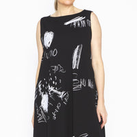 MU2510243- Marlowe Dress Black White
