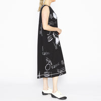 MU2510243- Marlowe Dress Black White