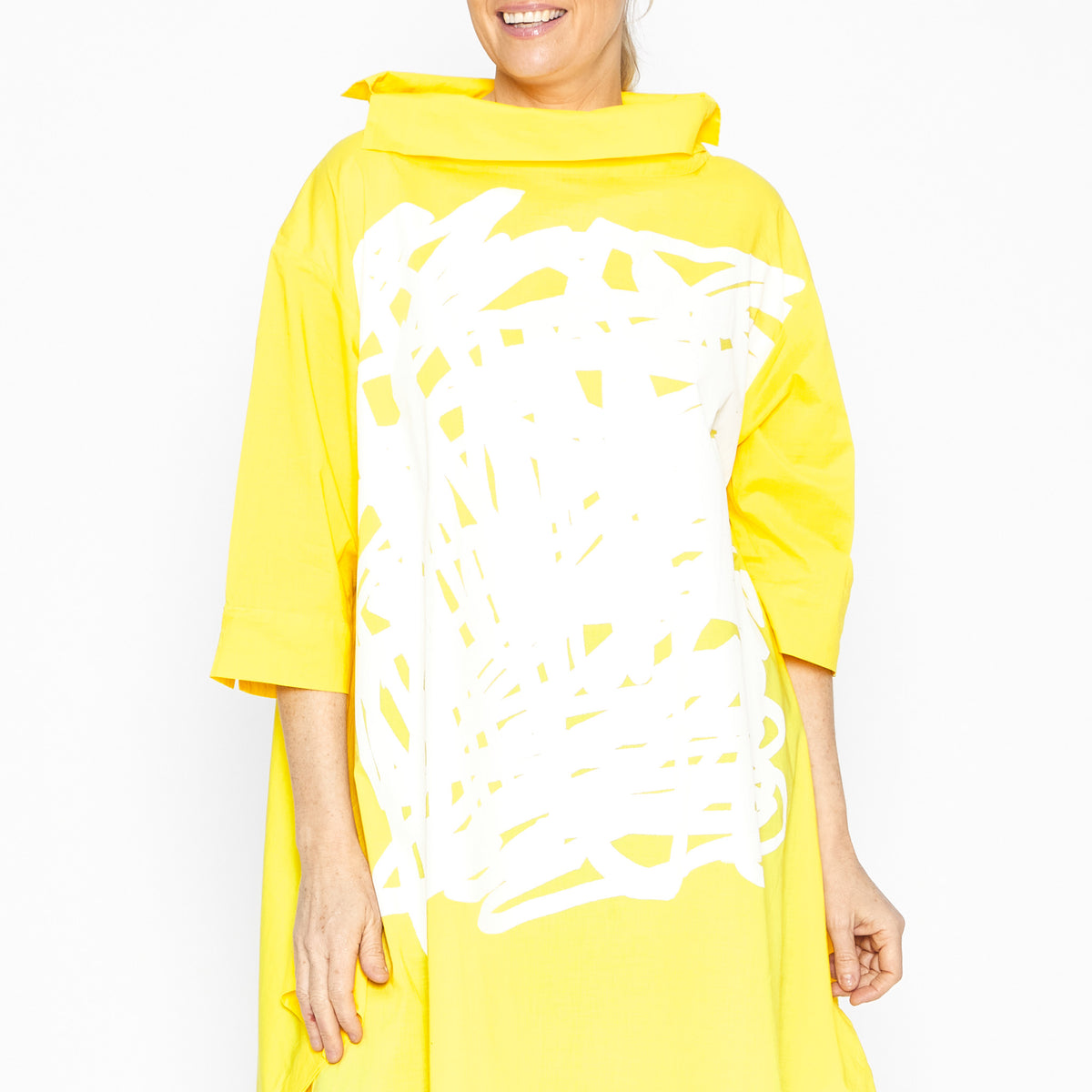 MU251416- Allegra Dress Yellow