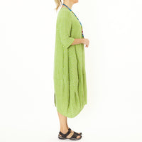 Frida Lime Check Dress