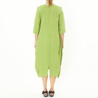 Frida Lime Check Dress