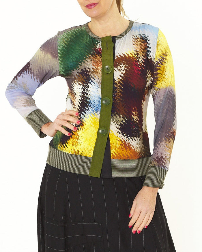Button Cardi Rococco