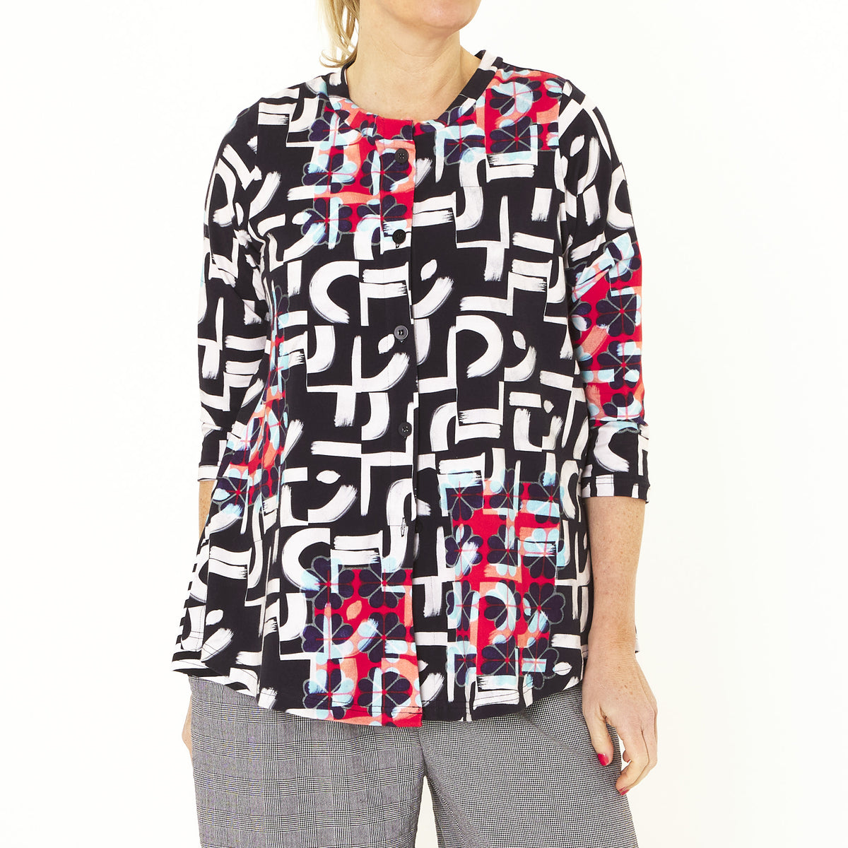 Casey Cut Curve Cardigan