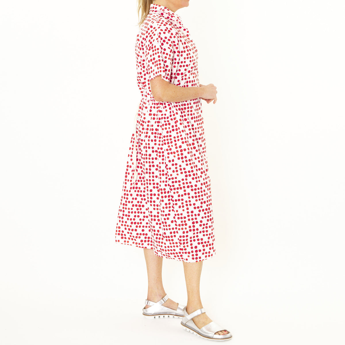 Reana Dress - Red Dots