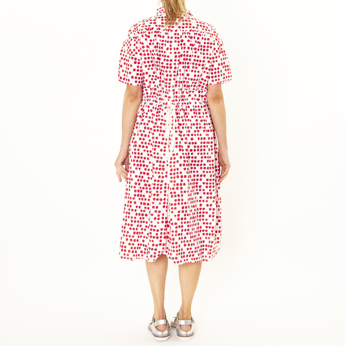 Reana Dress - Red Dots