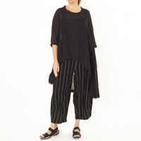 Black Asymm Tunic