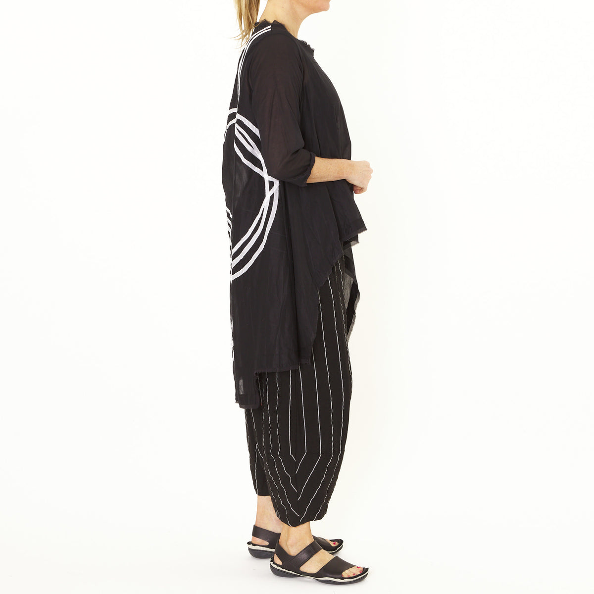 Black Asymm Tunic