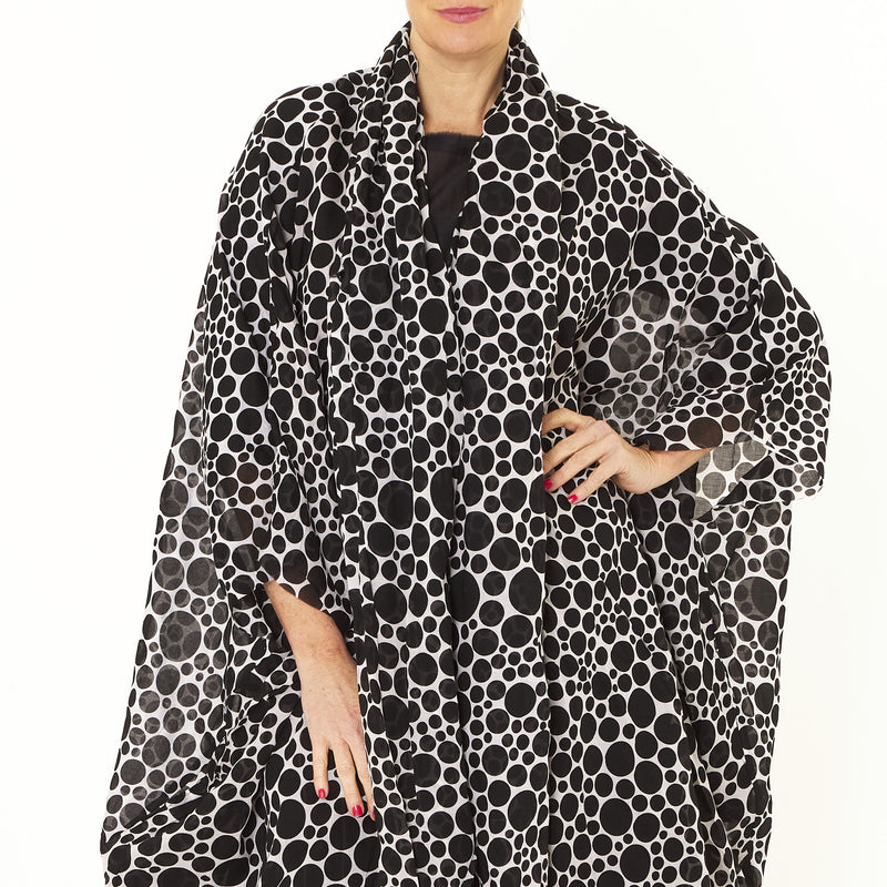 White & Black Spotted Coat