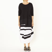 Swing Black Pockets Tunic