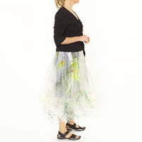 Gonna Tulle Stampa Skirt