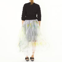 Gonna Tulle Stampa Skirt