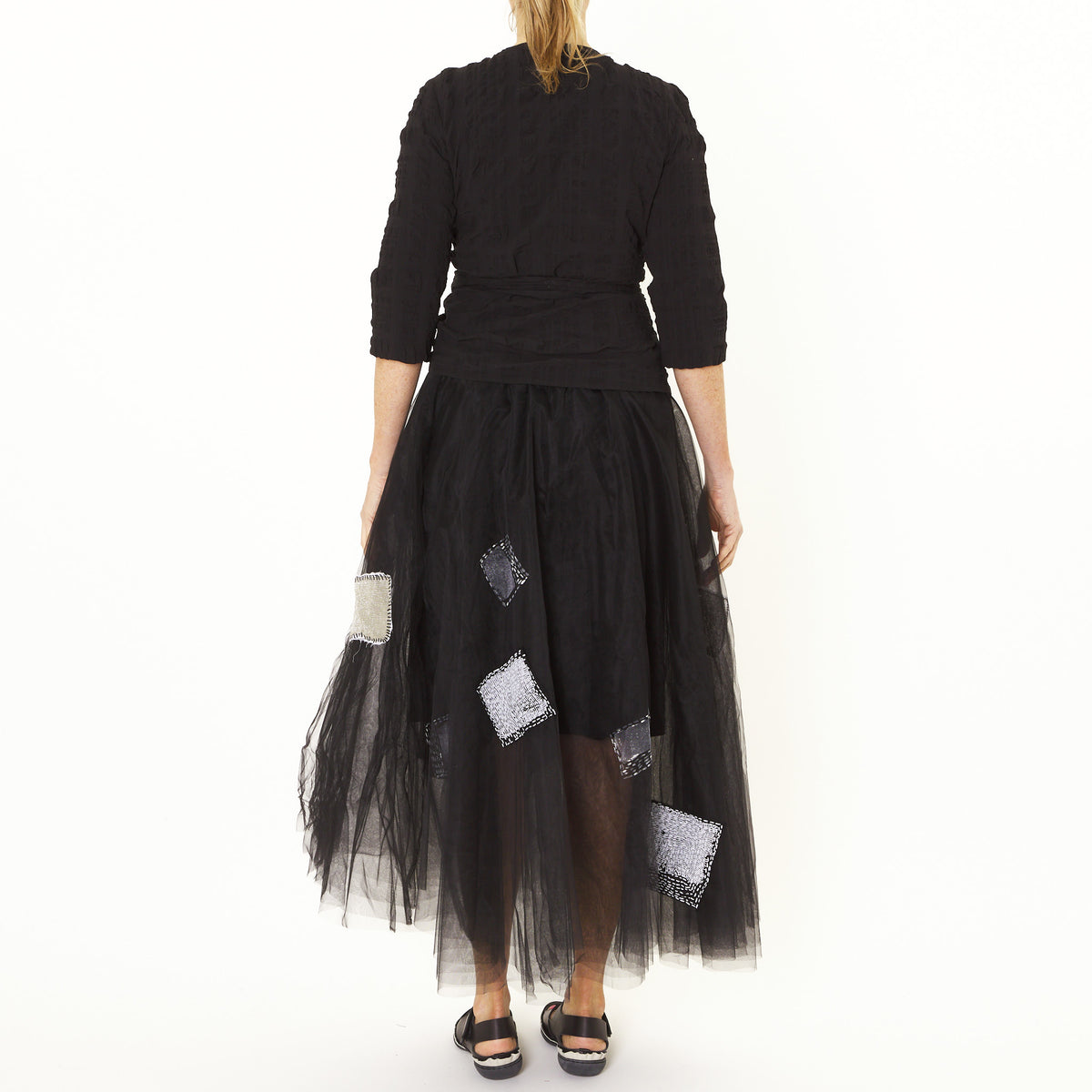 Gonna Tulle Patch Skirt