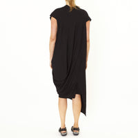 Asymm Black Dress