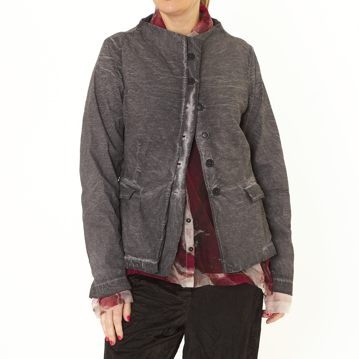 Jacket in Coal Cloud