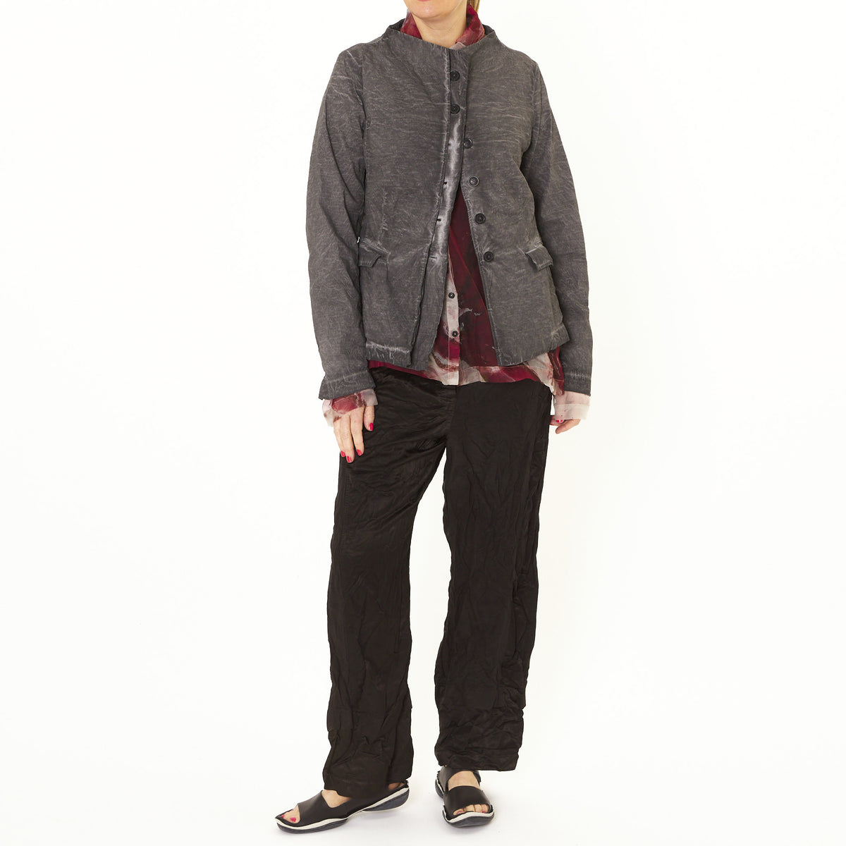 Jacket in Coal Cloud