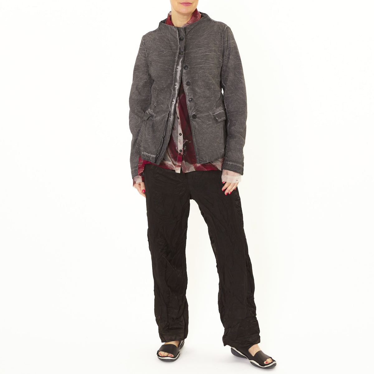 Jacket in Coal Cloud