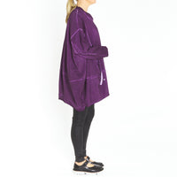 Cocoon Top in Purple