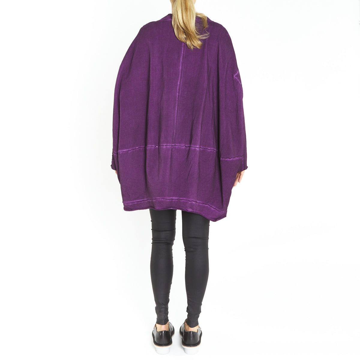 Cocoon Top in Purple