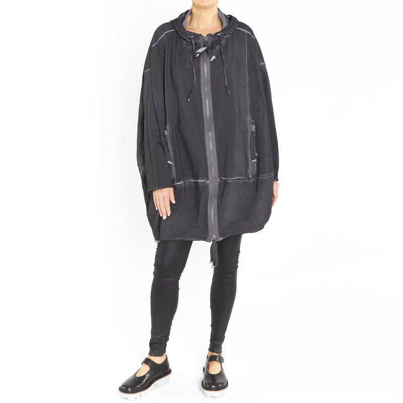 Cocoon Jacket in Anthracite