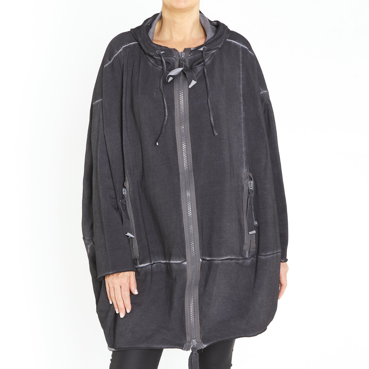 Cocoon Jacket in Anthracite