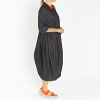 Frida Black Denim Dress