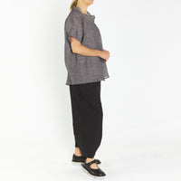 Lindsey Charcoal Top