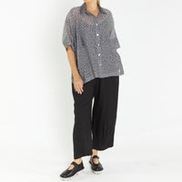 Marlon Pewter Spot Shirt