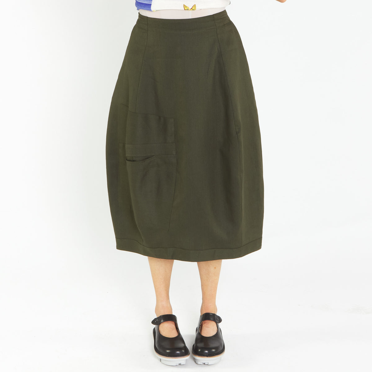 Delta Olive Green Skirt