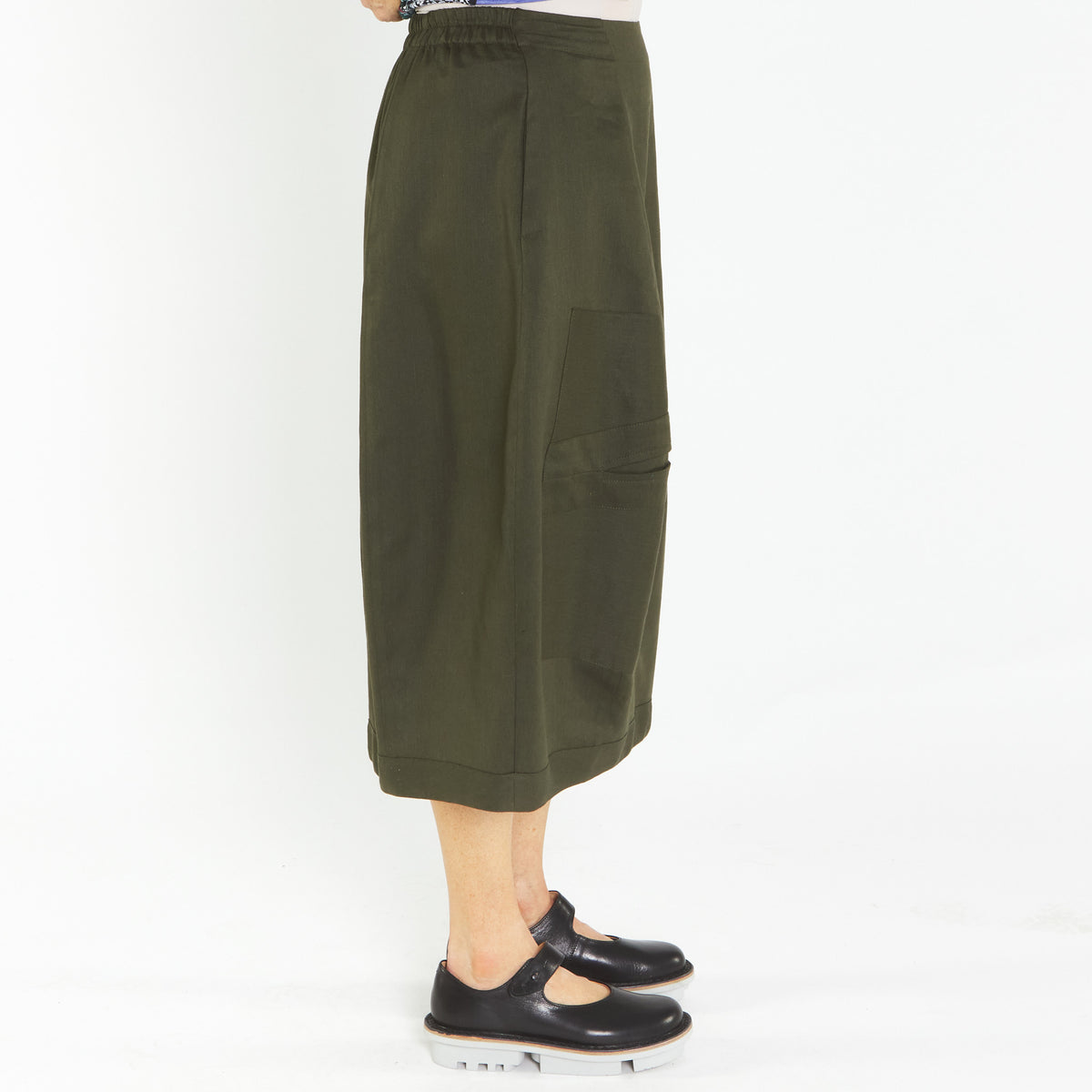 Delta Olive Green Skirt