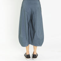 Nova Teal Cotton Blend Pant