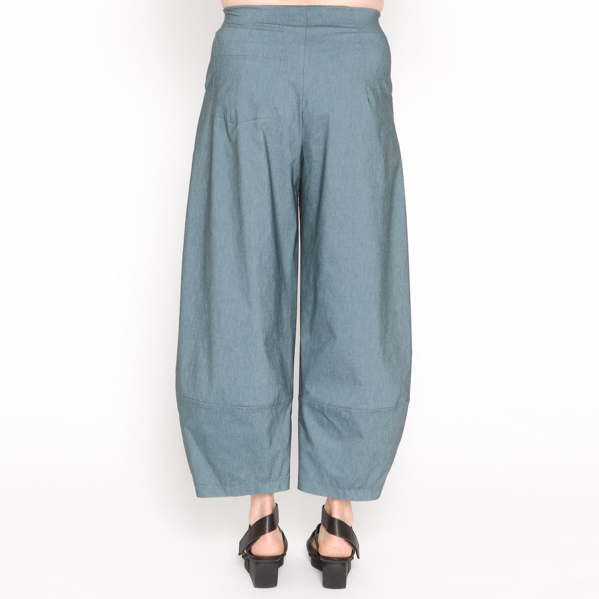 Supernova Teal Cotton Blend Pant