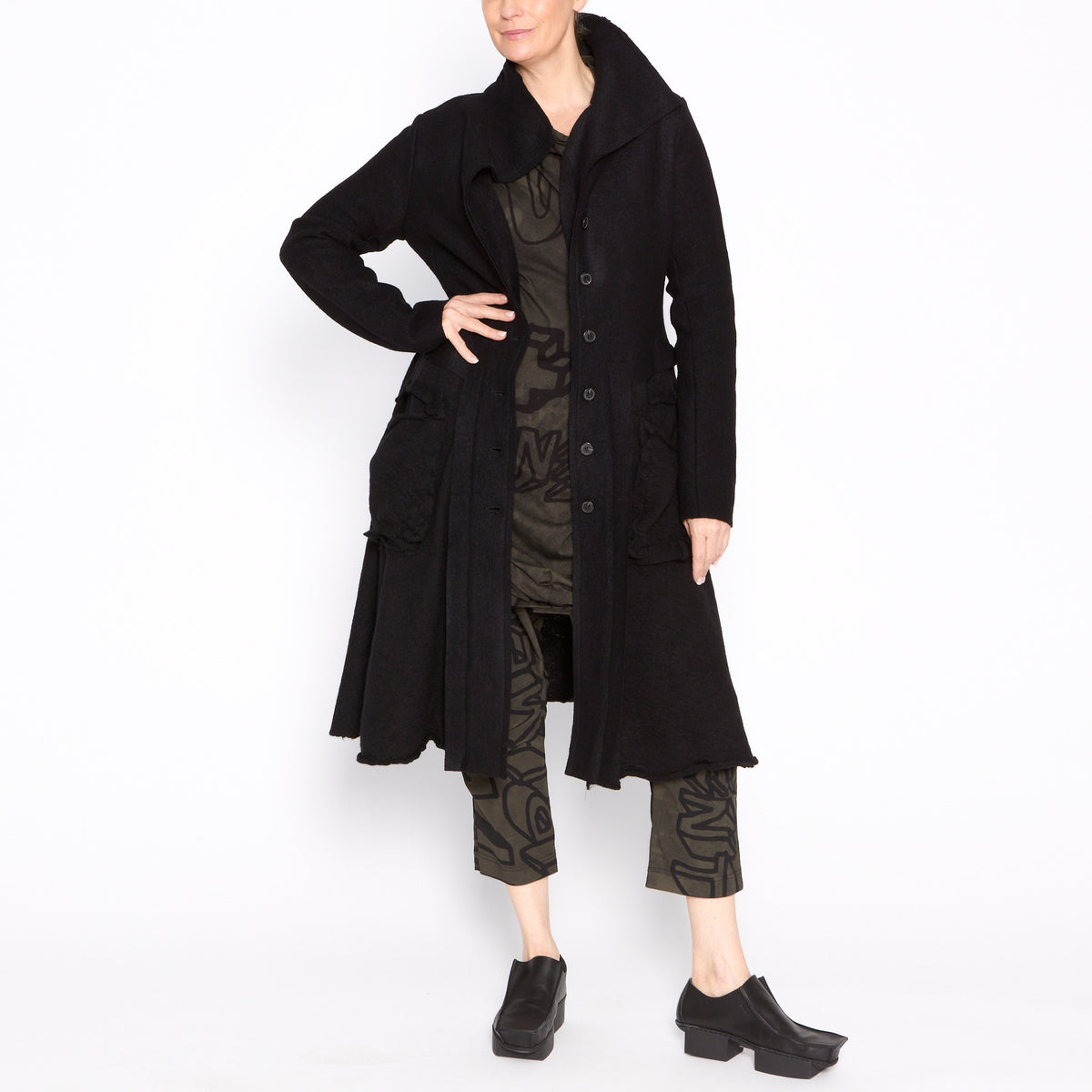 Hedda Funnel Coat