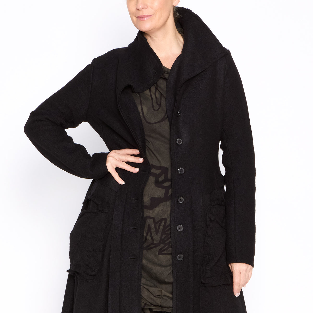 Hedda Funnel Coat