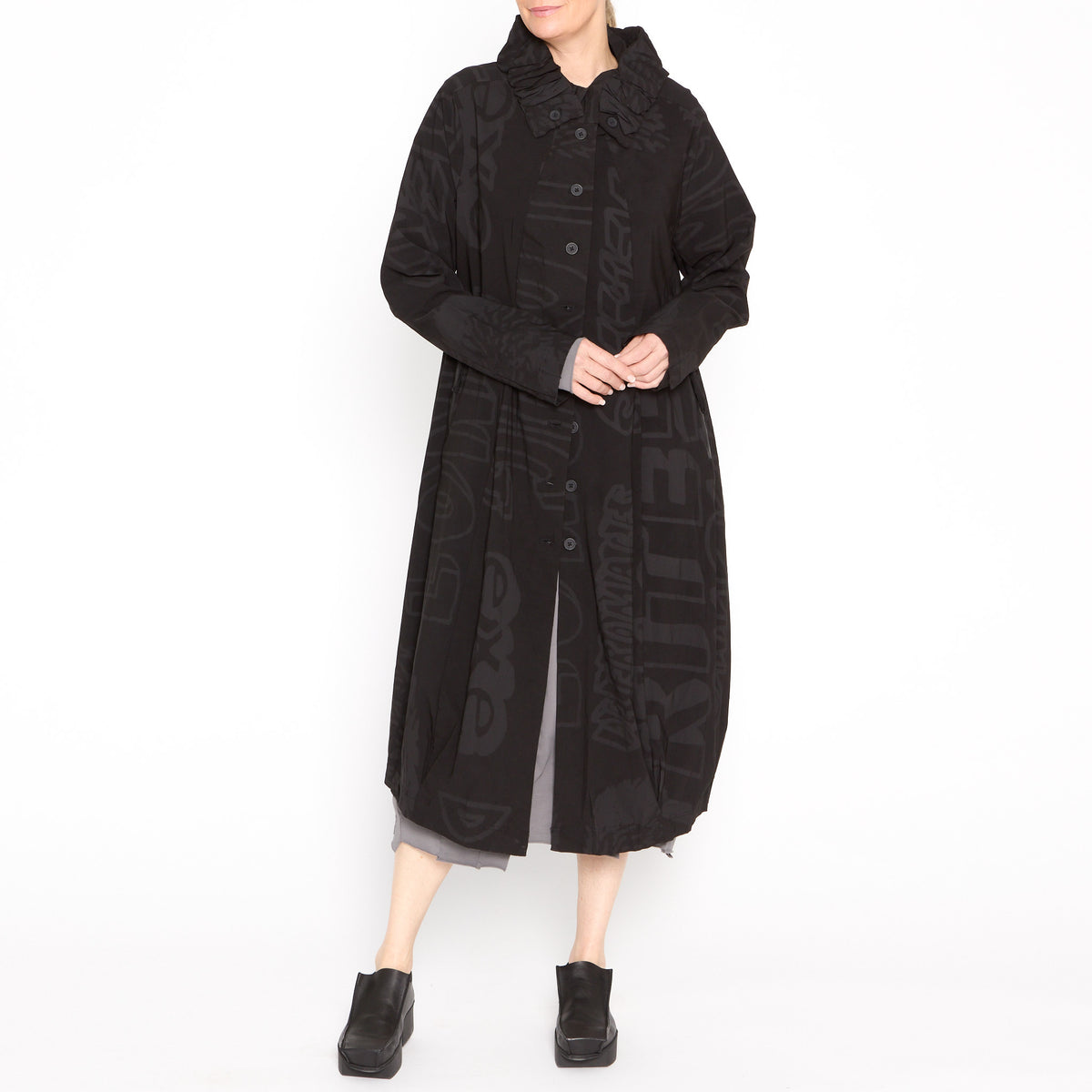 Erla Print Coat