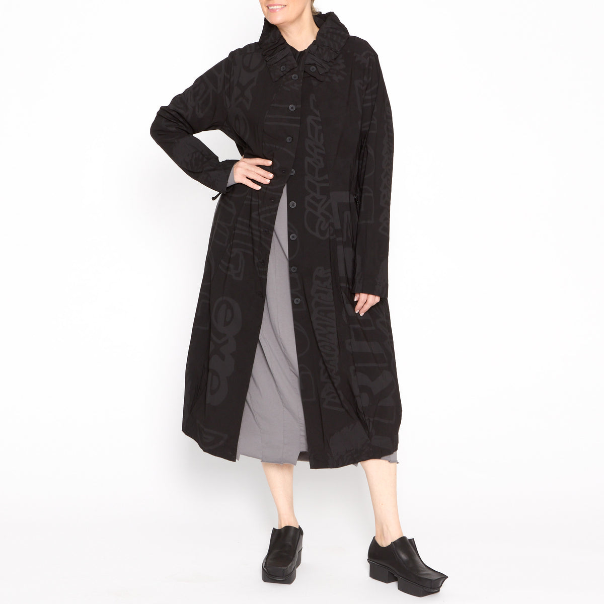 Erla Print Coat