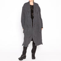 Abstract Sock Coat