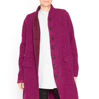 Marika Coat in Mulberry