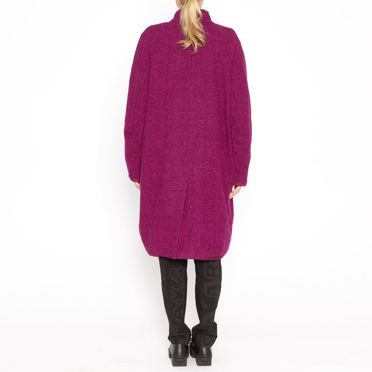 Marika Coat in Mulberry