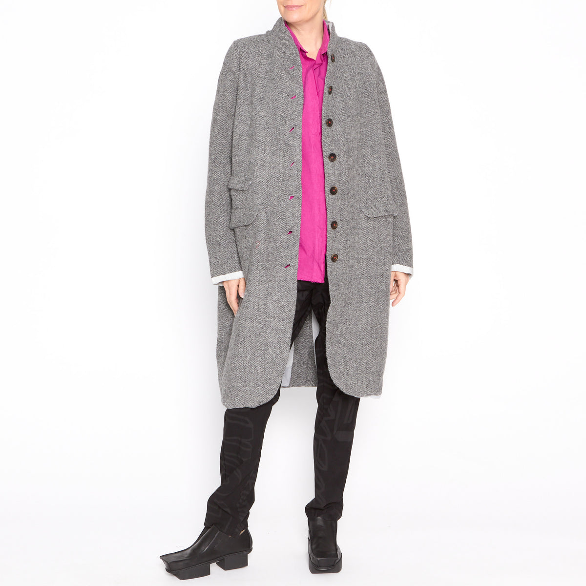 Marika Coat in Grey