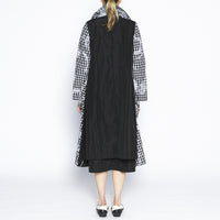 Ellen Gingham Taffeta Coat